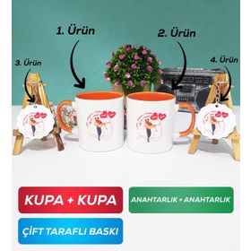 Hediyelen HDYLN628SEVGILI Sevgililer Günü Hediyesi Kupa Bardak