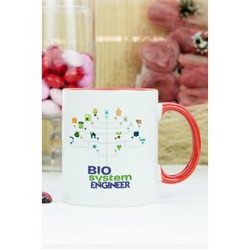 Hediyelen HDYLNKRMZ52BIYOSISTEM Biosystem Engineer Kırmızı Kupa Bardak