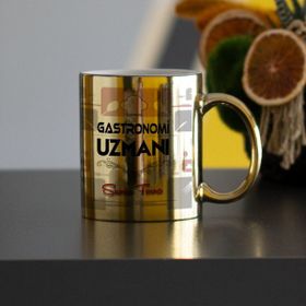 Hediyelen HDYLNSR192GASTRO Gastronomi Uzmanı Kupa Bardak Sarı