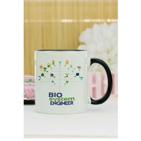 Hediyelen HDYLNSYH52BIYOSISTEM Biosystem Engineer Siyah Kupa Bardak