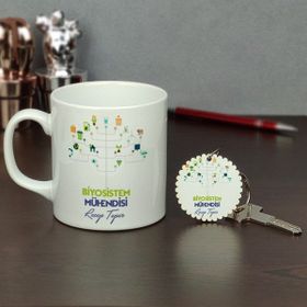 Hediyelen HDYLNSYH52BIYOSISTEM Biosystem Engineer Siyah Kupa Bardak