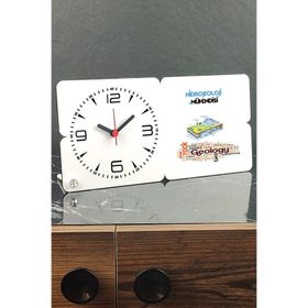 Hediyelen Hidrojeoloji Mühendisi Ahşap Masa Saati