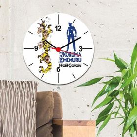 Hediyelen İnfaz Koruma Memuru Daltonlar Duvar Saati