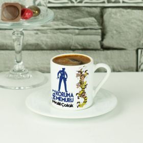 Hediyelen İnfaz Koruma Memuru Daltonlar Kahve Fincanı