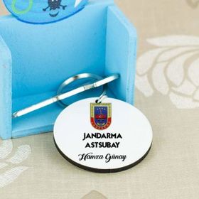Hediyelen Jandarma Astsubay Duvar Saati