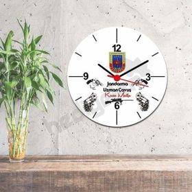 Hediyelen Jandarma Uzman Çavuş Duvar Saati