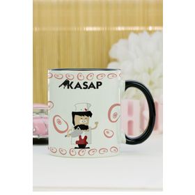 Hediyelen Kasap Siyah Kupa Bardak