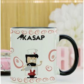 Hediyelen Kasap Siyah Kupa Bardak