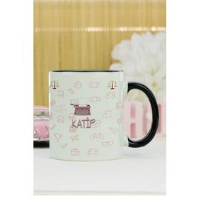 Hediyelen Katip Siyah Kupa Bardak