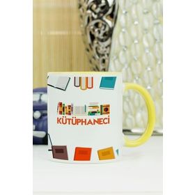 Hediyelen Kütüphaneci Duvar Saati