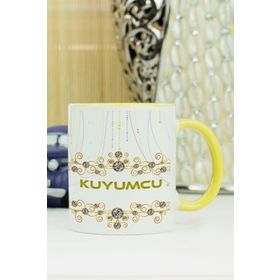 Hediyelen Kuyumcu Sarı Kupa Bardak