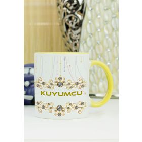 Hediyelen Kuyumcu Sarı Kupa Bardak