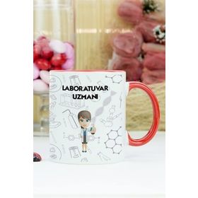 Hediyelen Laboratuvar Uzmanı Duvar Saati