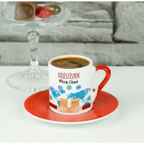 Hediyelen Lojistisyen Kahve Fincanı