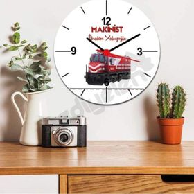 Hediyelen Makine Mühendisi Beyin Tasarım Duvar Saati