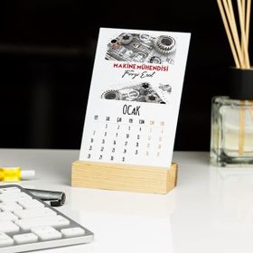 Hediyelen Makine Mühendisi Çizim Tasarım Duvar Saati