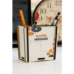 Hediyelen Makine Mühendisi Duvar Saati
