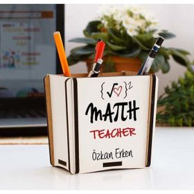 Hediyelen Math Teacher Kalemlik