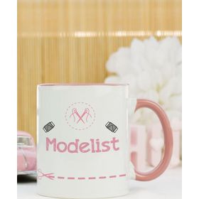 Hediyelen Modelist Pembe Kupa Bardak