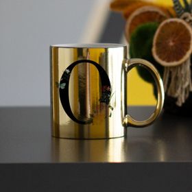 Hediyelen Ö Harfi Gold Kupa Bardak