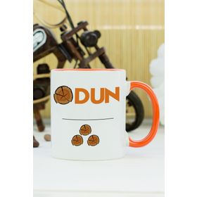 Hediyelen Odun Turuncu Kupa Bardak