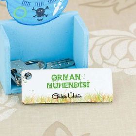Hediyelen Orman Mühendisi Duvar Saati