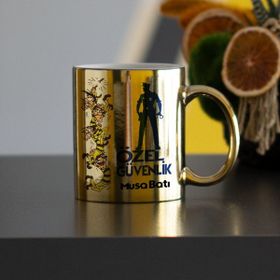 Hediyelen Özel Güvenlik Gold Kupa Bardak