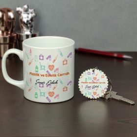 Hediyelen Plastik Ve Estetik Cerrah Turuncu Kupa Bardak