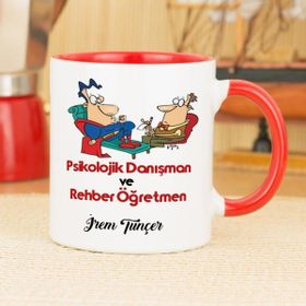 Hediyelen Psikolojik Danışman Kırmızı Kupa Bardak