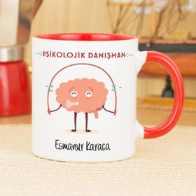 Hediyelen Psikolojik Danışman Kırmızı Kupa Bardak