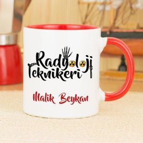 Hediyelen Radyoloji Teknikeri Kırmızı Kupa Bardak