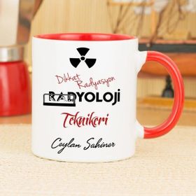 Hediyelen Radyoloji Teknikeri Kırmızı Kupa Bardak