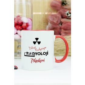 Hediyelen Radyoloji Teknikeri Kırmızı Kupa Bardak