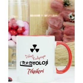 Hediyelen Radyoloji Teknikeri Kırmızı Kupa Bardak