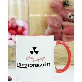 Hediyelen Radyoterapist Kırmızı Kupa Bardak