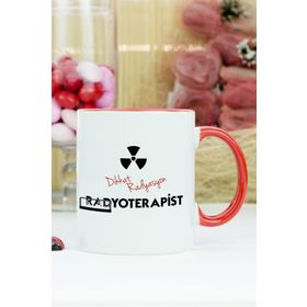 Hediyelen Radyoterapist Kırmızı Kupa Bardak
