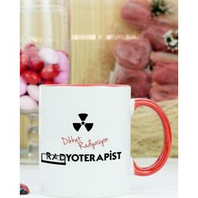 Hediyelen Radyoterapist Kırmızı Kupa Bardak