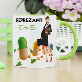 Hediyelen Reprezant Yeşil Kupa Bardak
