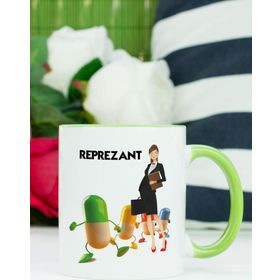 Hediyelen Reprezant Yeşil Kupa Bardak