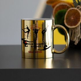 Hediyelen Ritmik Jimnastik Öğretmeni Duvar Saati