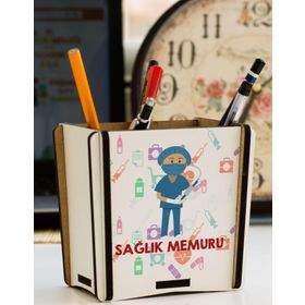 Hediyelen Sağlık Memuru Kalemlik