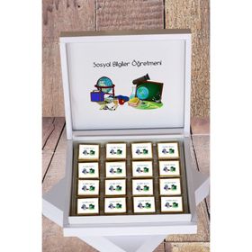 Hediyelen Sosyal Bilgiler Öğretmeni Hediyelik Çikolata