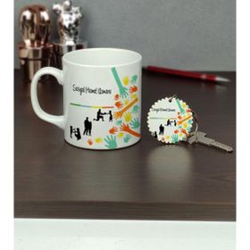 Hediyelen Sosyal Hizmet Uzmanı Kupa Bardak ve Anahtarlık Set