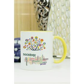 Hediyelen Sosyolog Sarı Kupa Bardak