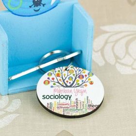 Hediyelen Sosyoloji Modern Tasarım Duvar Saati