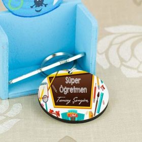 Hediyelen Süper Öğretmen Duvar Saati