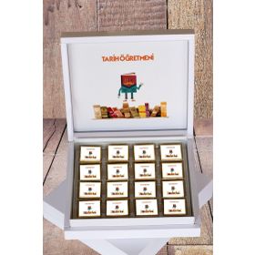 Hediyelen Tarih Öğretmeni Hediyelik Çikolata