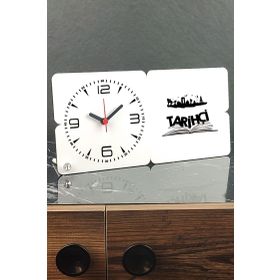 Hediyelen Tarihçi Ahşap Masa Saati