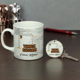 Hediyelen Teknik Ressam Duvar Saati