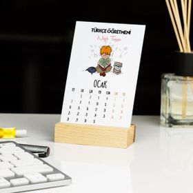 Hediyelen Türkçe Öğretmenine Hediye Çocuk Tasarım Duvar Saati